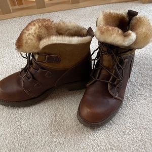 Don Diego Vail Sheepskin Ankle Boot
